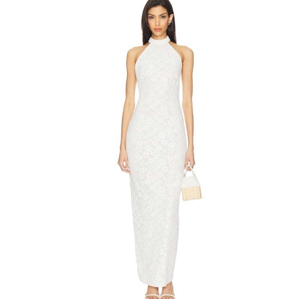 Brianna Maxi Dress in White